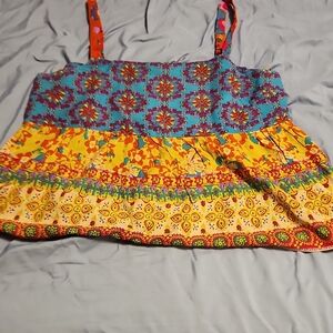 NATURAL LIFE Multicolor Floral Camisole